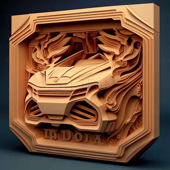 3D модель Хонда Інтегра (STL)